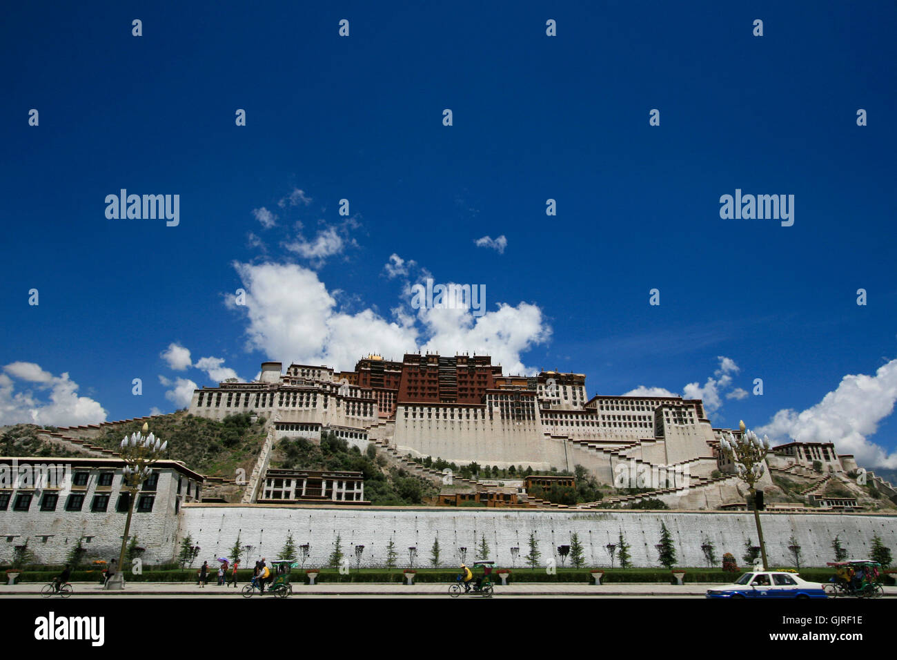 Potala-Palast Stockfoto