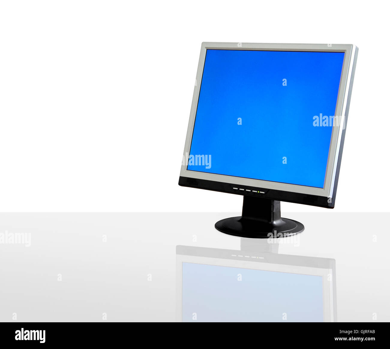 Monitorbildschirm digital Stockfoto