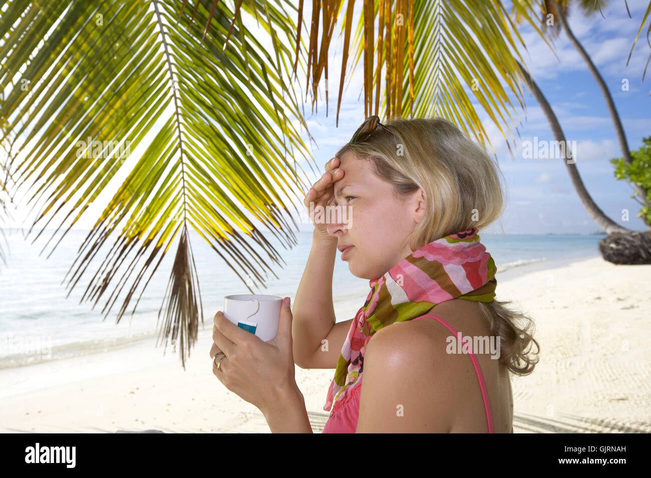 Krankenstand in Stockfoto