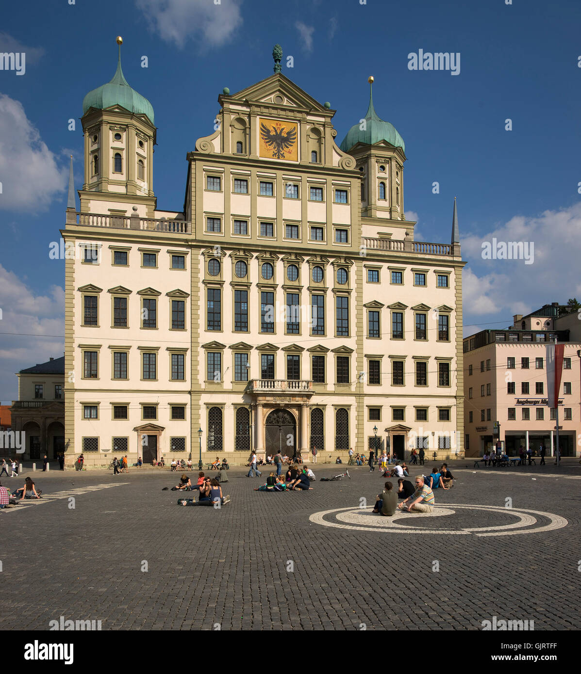 historische Städte in Bayern Stockfoto