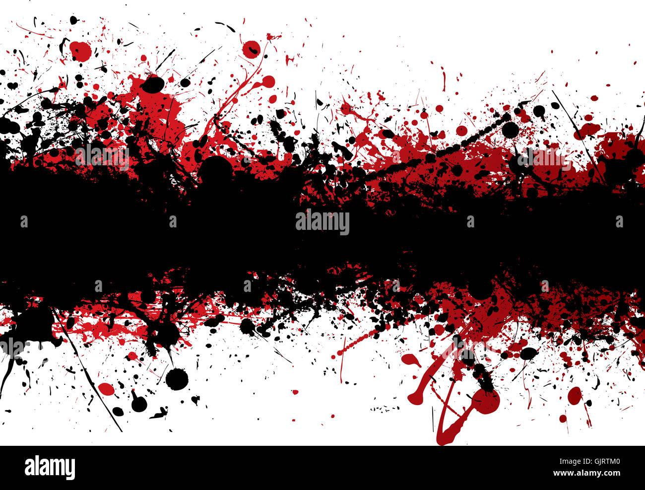 Blut-abstrakt-spray Stockfoto
