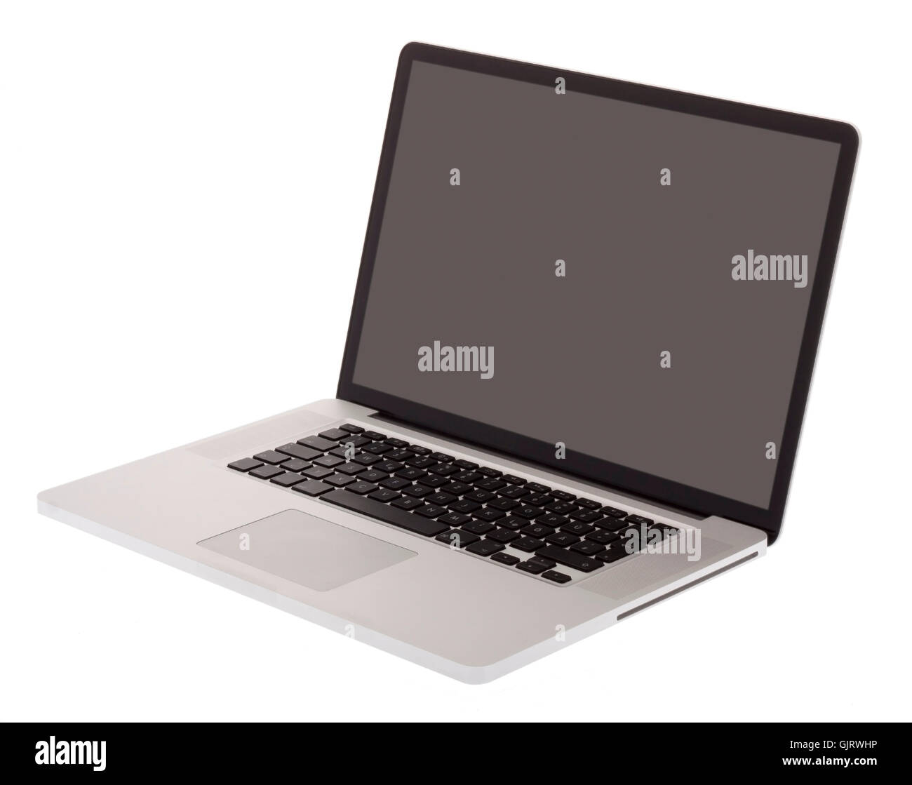 Laptop, mobiler computer Stockfoto