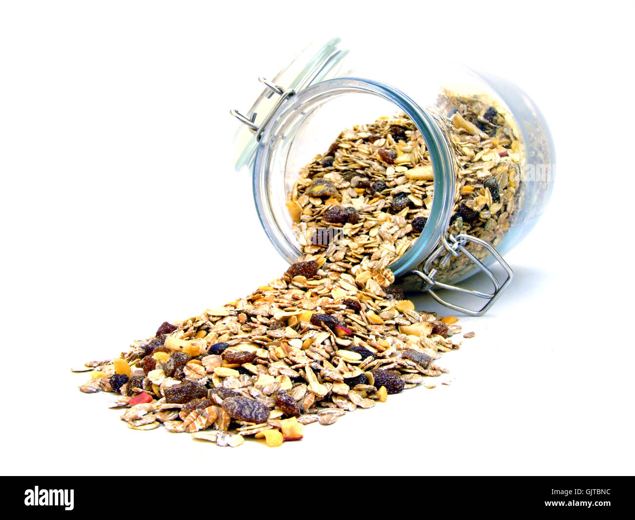 Gesundheit-Ernährung-Flocken Stockfoto