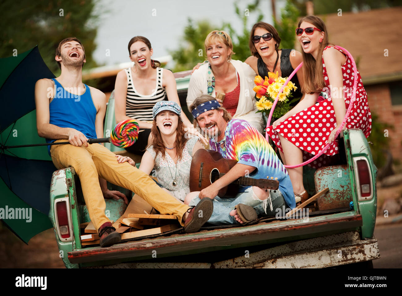 Menschen-Menschen-Menschen Stockfoto