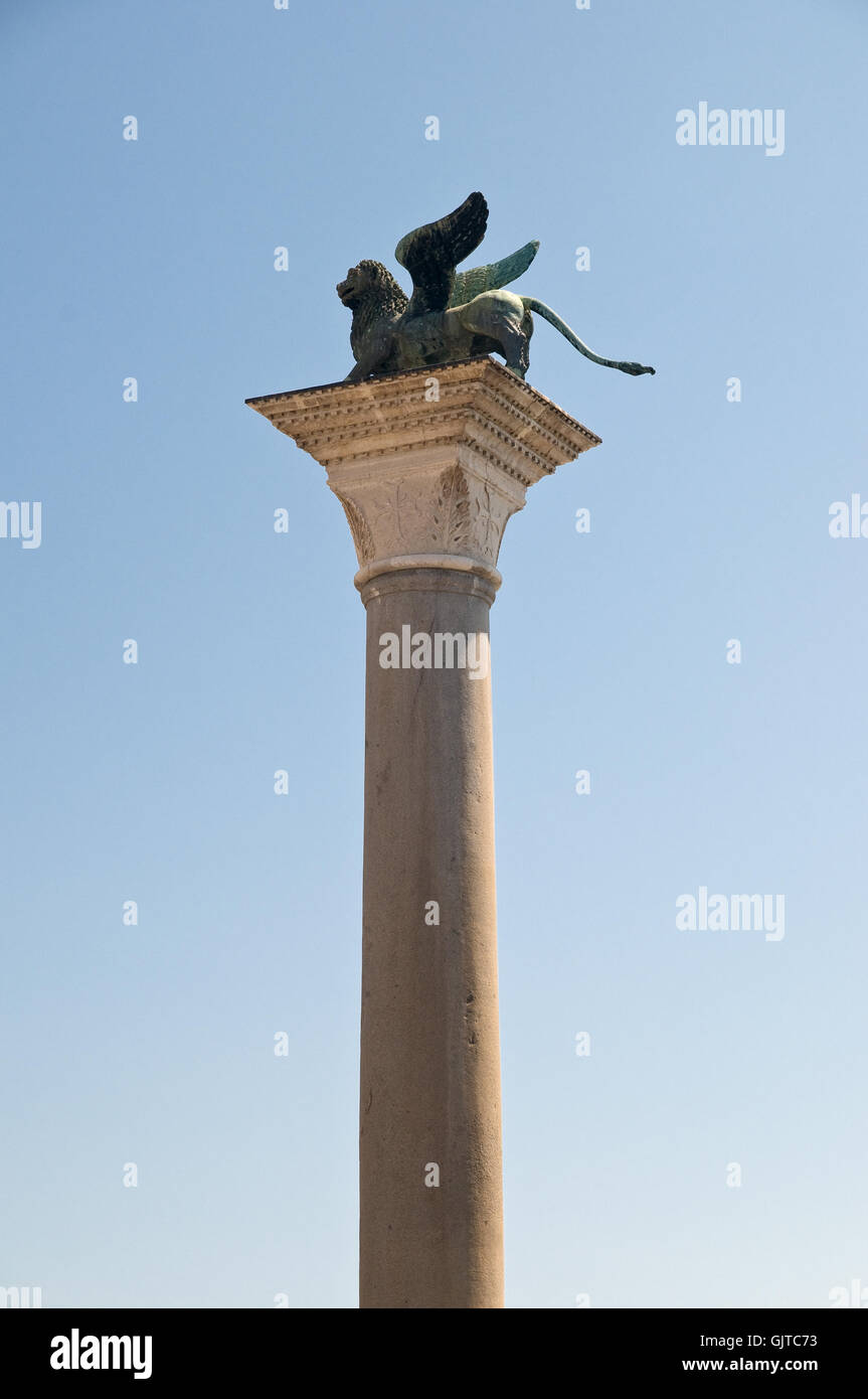 Denkmal-San Marco Venedig Stockfoto