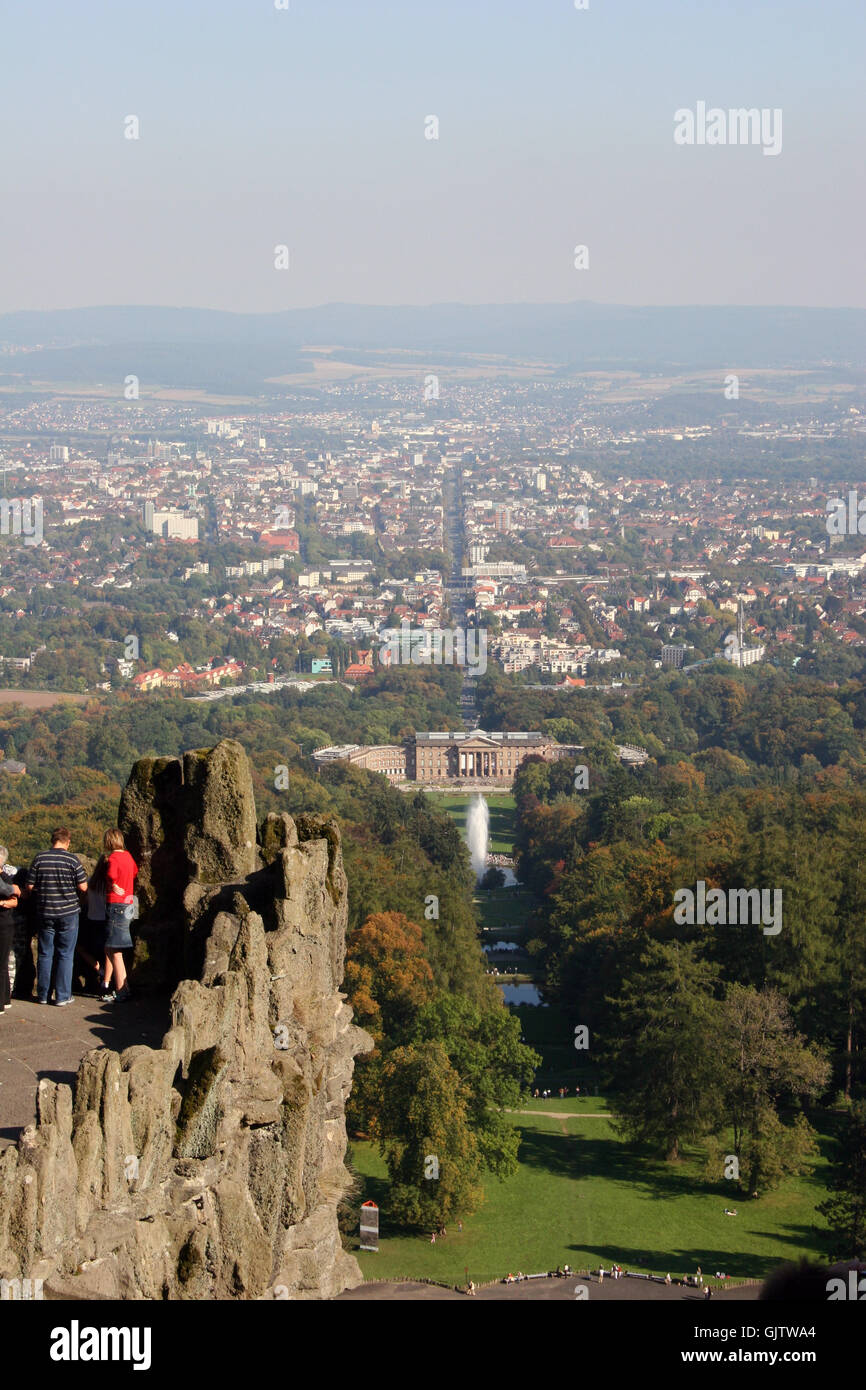 Kassel-Wilhelmshohe von hercules Stockfoto