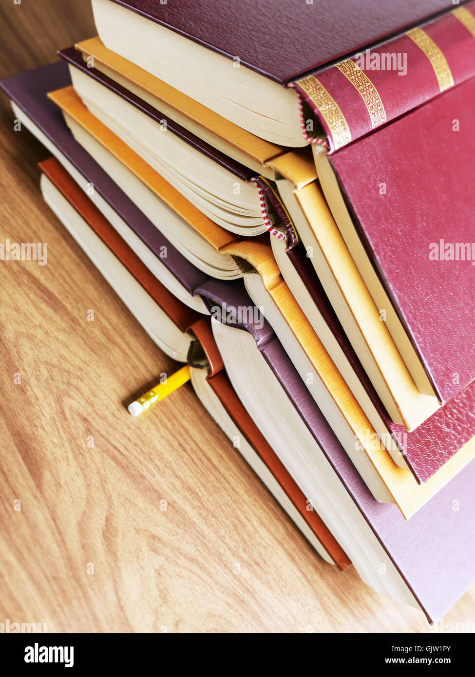 Studie bestellen Papier Stockfoto