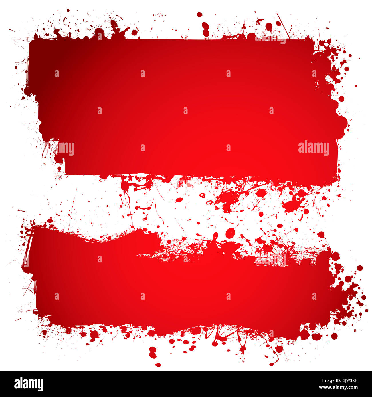 Blut-Banner-abstrakt Stockfoto