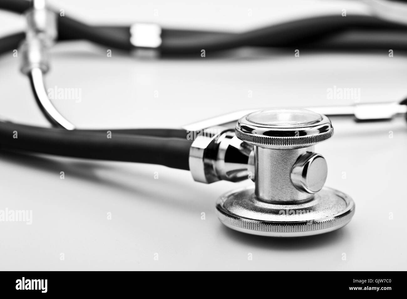 hören Sie medizinisch medizinische Stockfoto