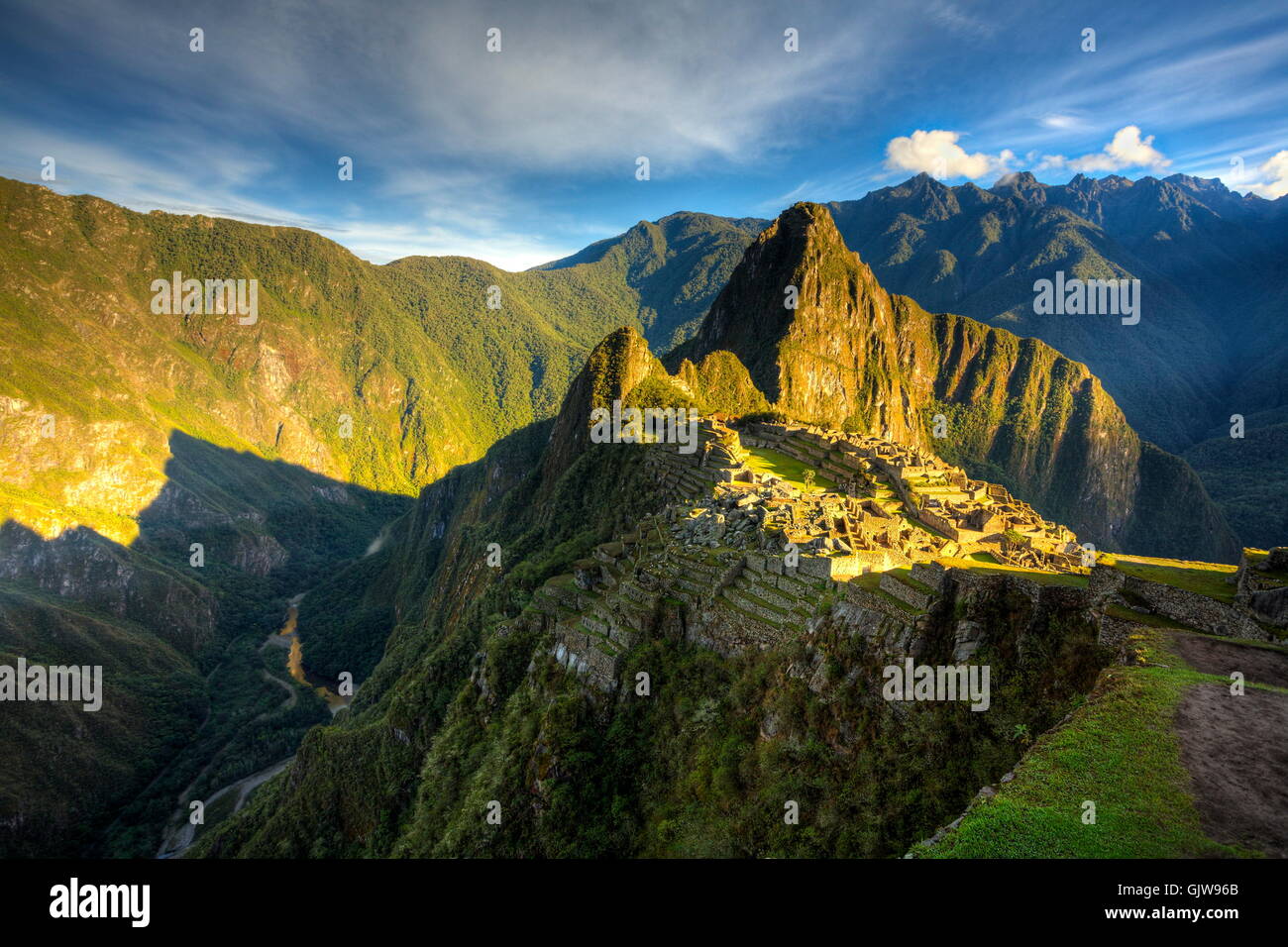 Reisen Bergen peru Stockfoto