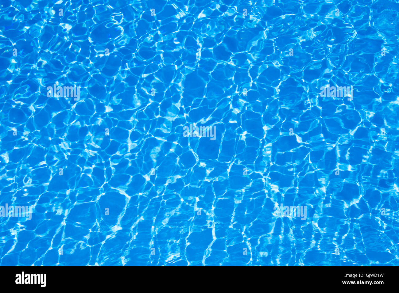 Schönes Schwimmbad Textur von oben gesehen Stockfoto