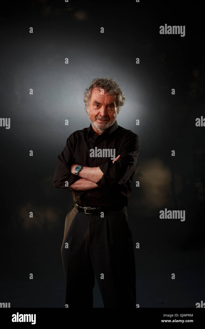 Edinburgh, UK. 17. August 2016. Edinburgh International Book Festival 5. Tag. Edinburgh International Book Festival findet statt in Charlotte Square Gardens. Edinburgh. Abgebildete John Hände. Pako Mera/Alamy Live-Nachrichten Stockfoto