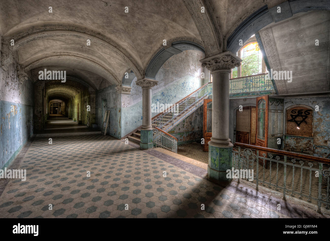 Beelitz-sanatorium Stockfoto