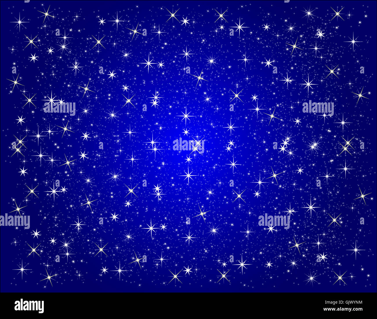 Sterne Hintergrund Hintergrund Stockfoto