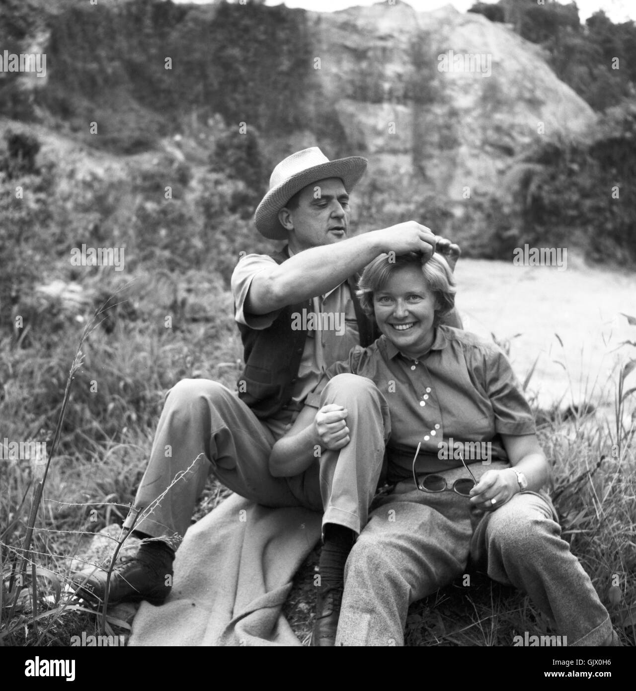Reise Durch Kolumbien, Kolumbien 1960er Jahre. Reise durch Kolumbien, Kolumbien der 1960er Jahre. Stockfoto