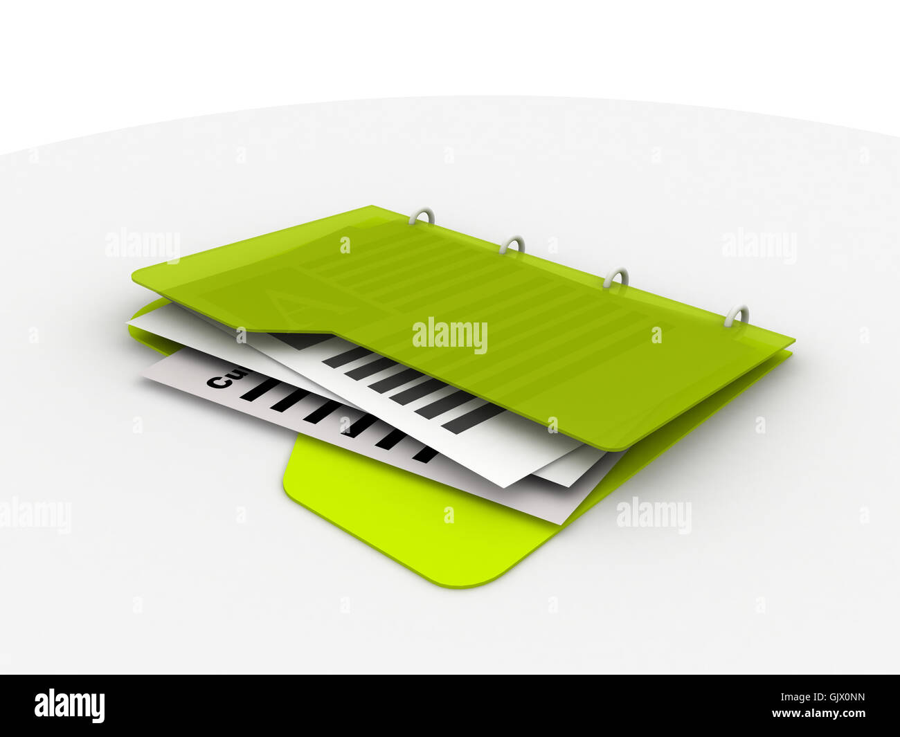 Ordner-Symbol Stockfoto