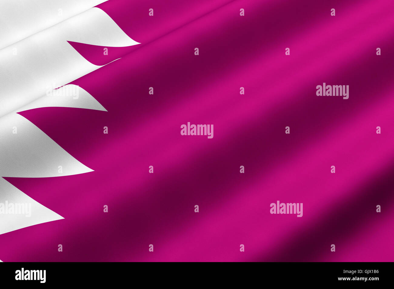 Asien Fahne asiatische Stockfoto