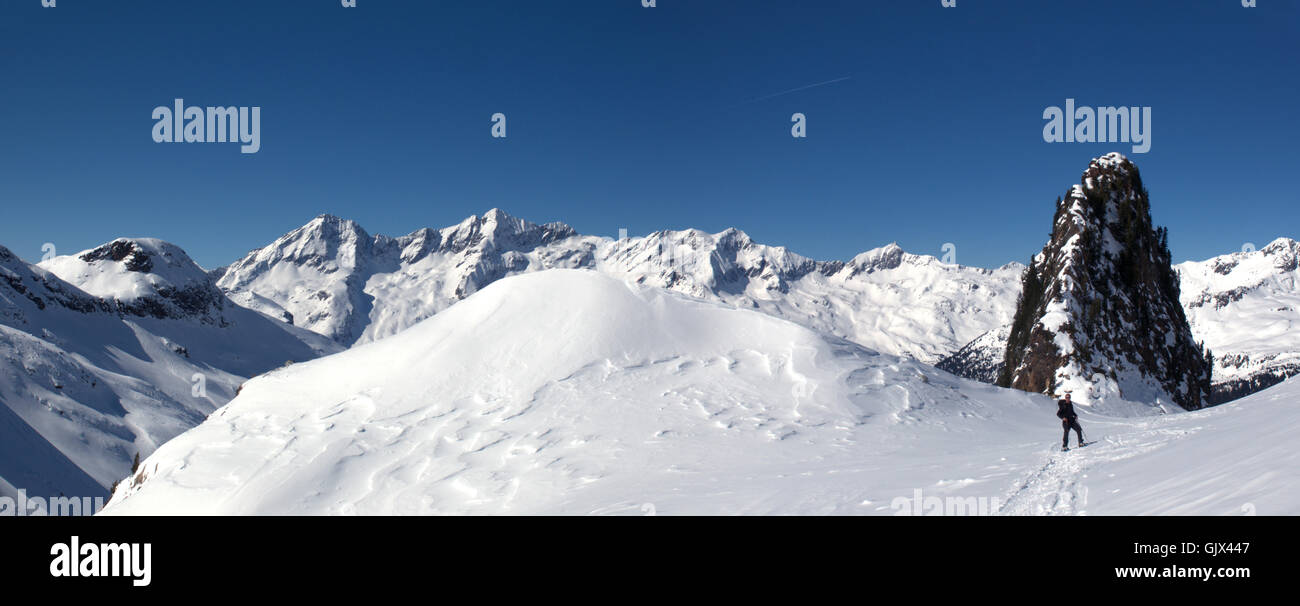 Bergkette Stockfoto