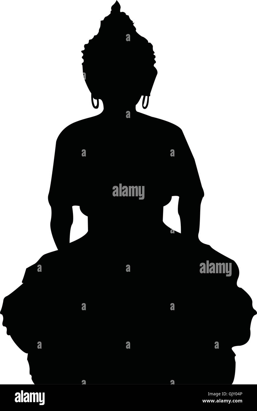 Buddha Stock Vektor