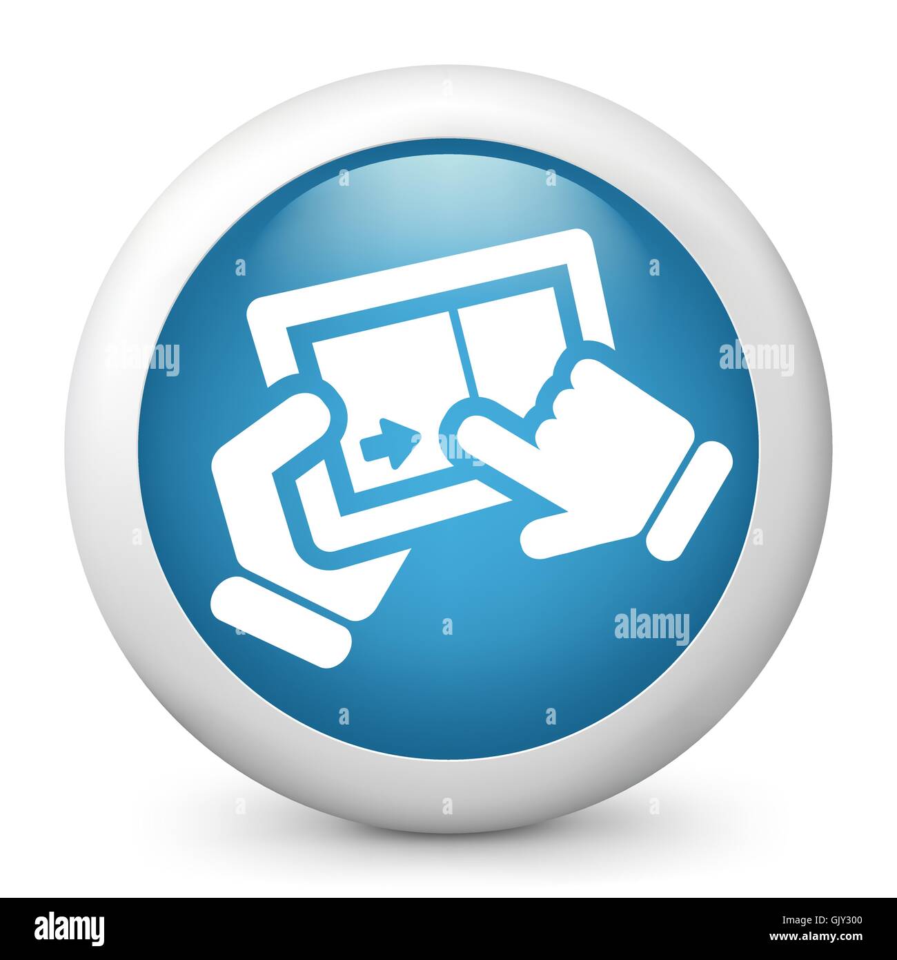 Slide-Touch-screen Stock Vektor