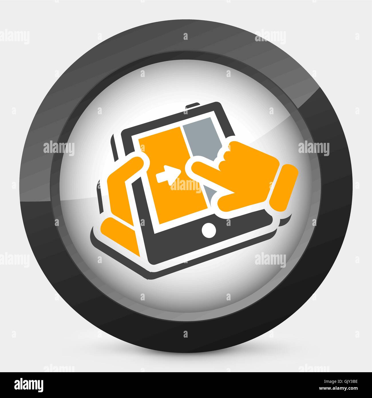 Folie touchscreen Stock Vektor