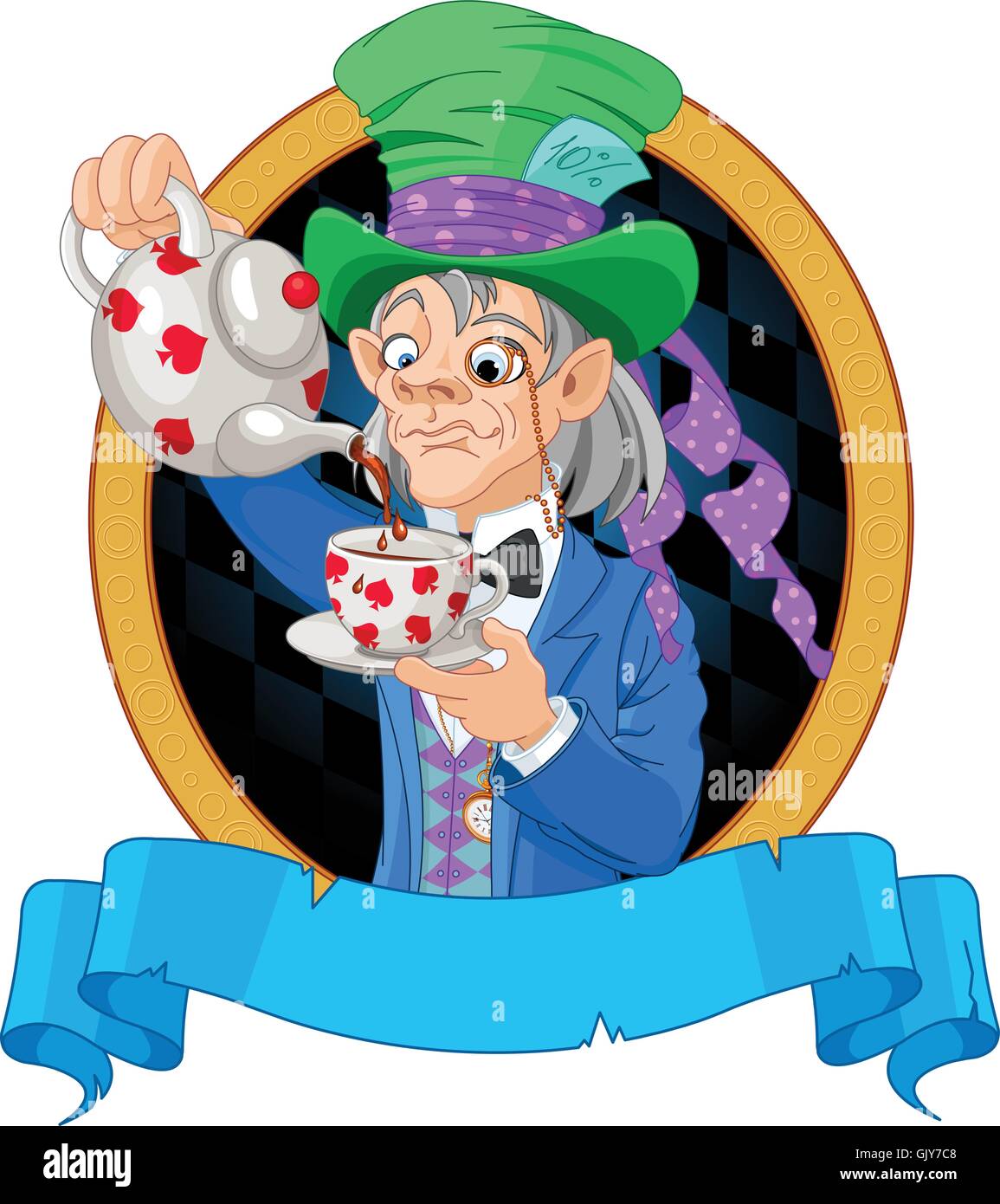 Mad hatter logo Fotos und Bildmaterial in hoher Auflösung Alamy
