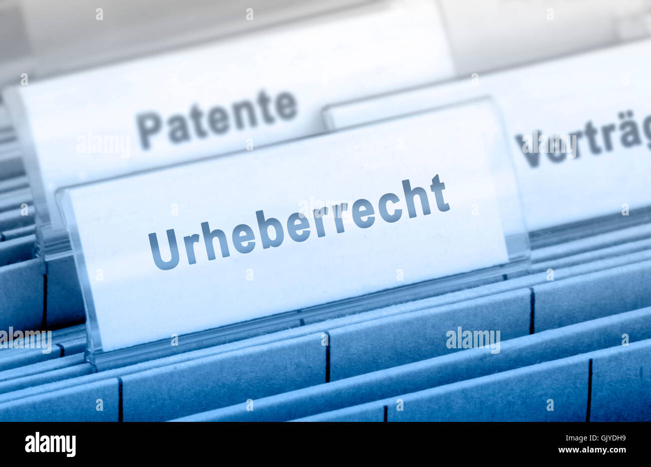 Schützen Schutz patent Stockfoto