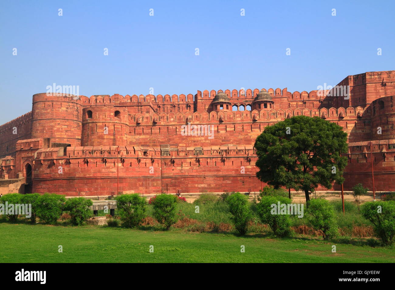 Indien-Mogul-Schloss Stockfoto