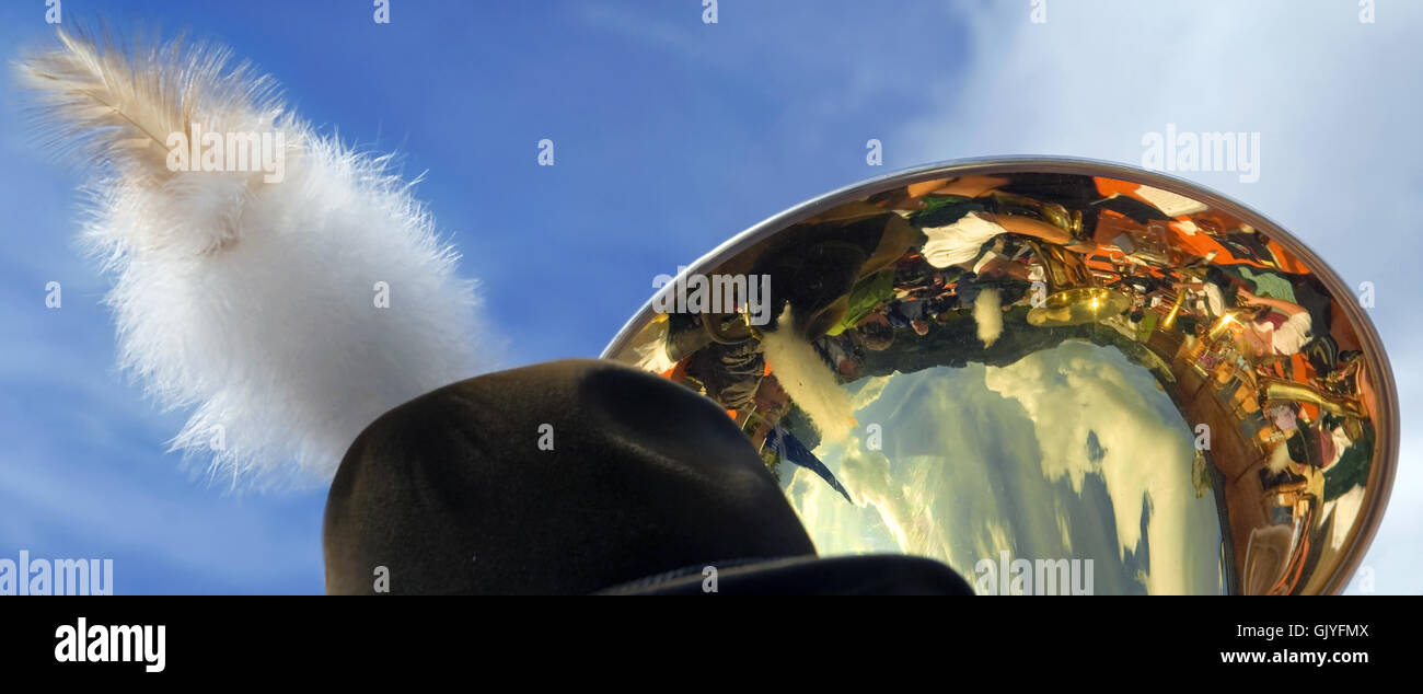 Musik Kultur Bayern Stockfoto