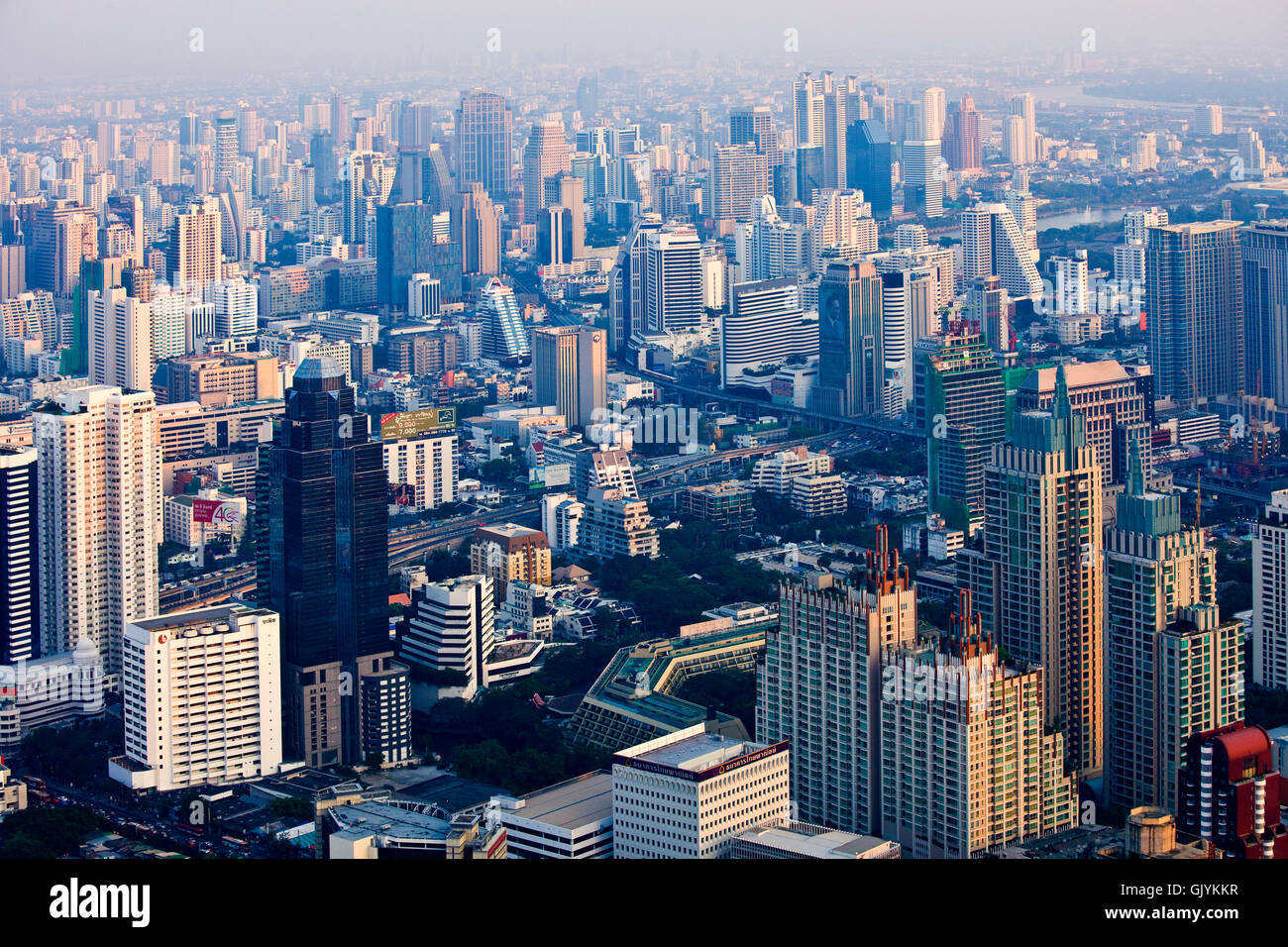 Skyline der Stadt, bangkok Stockfoto