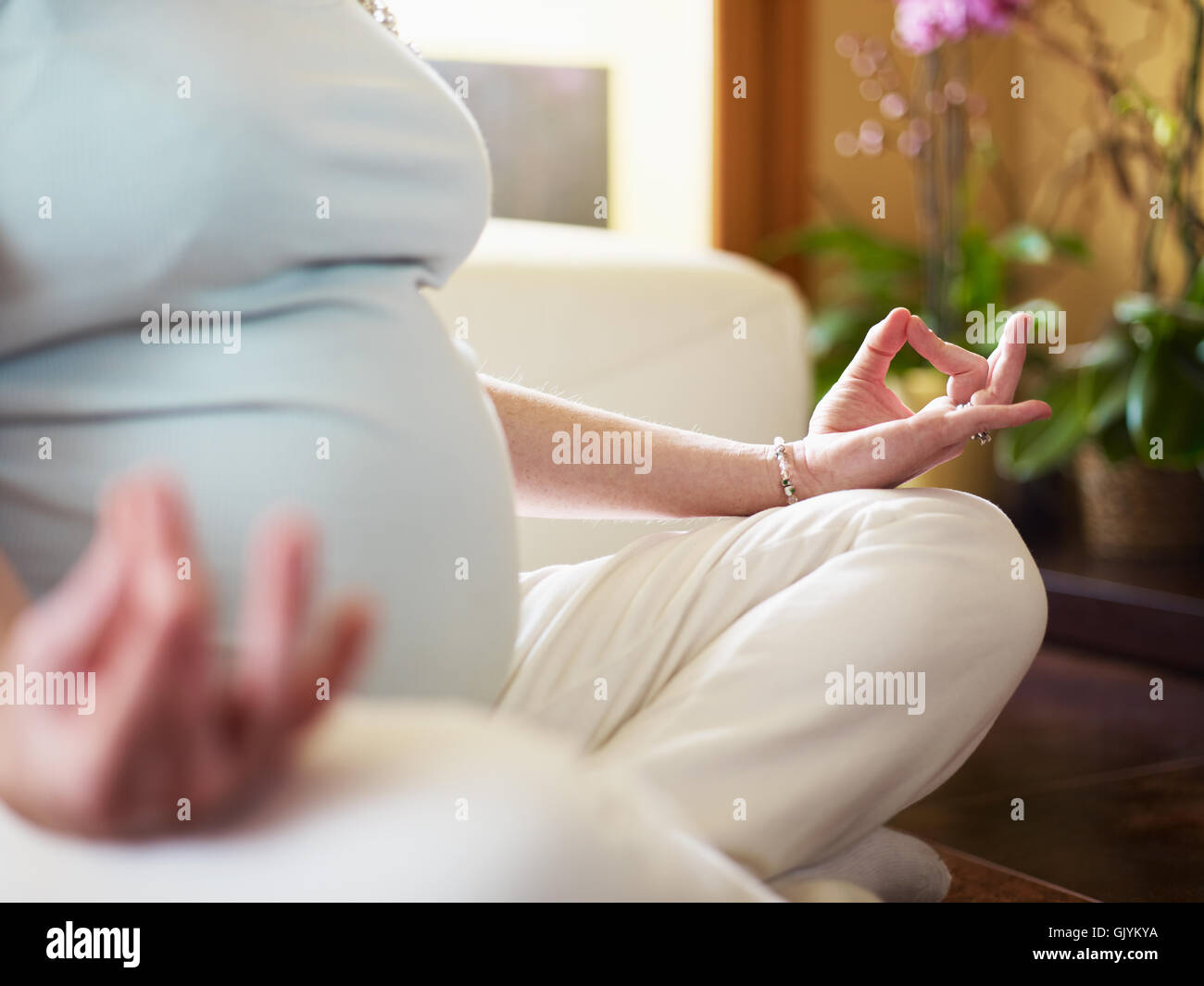 Frau Frau Mutter Stockfoto