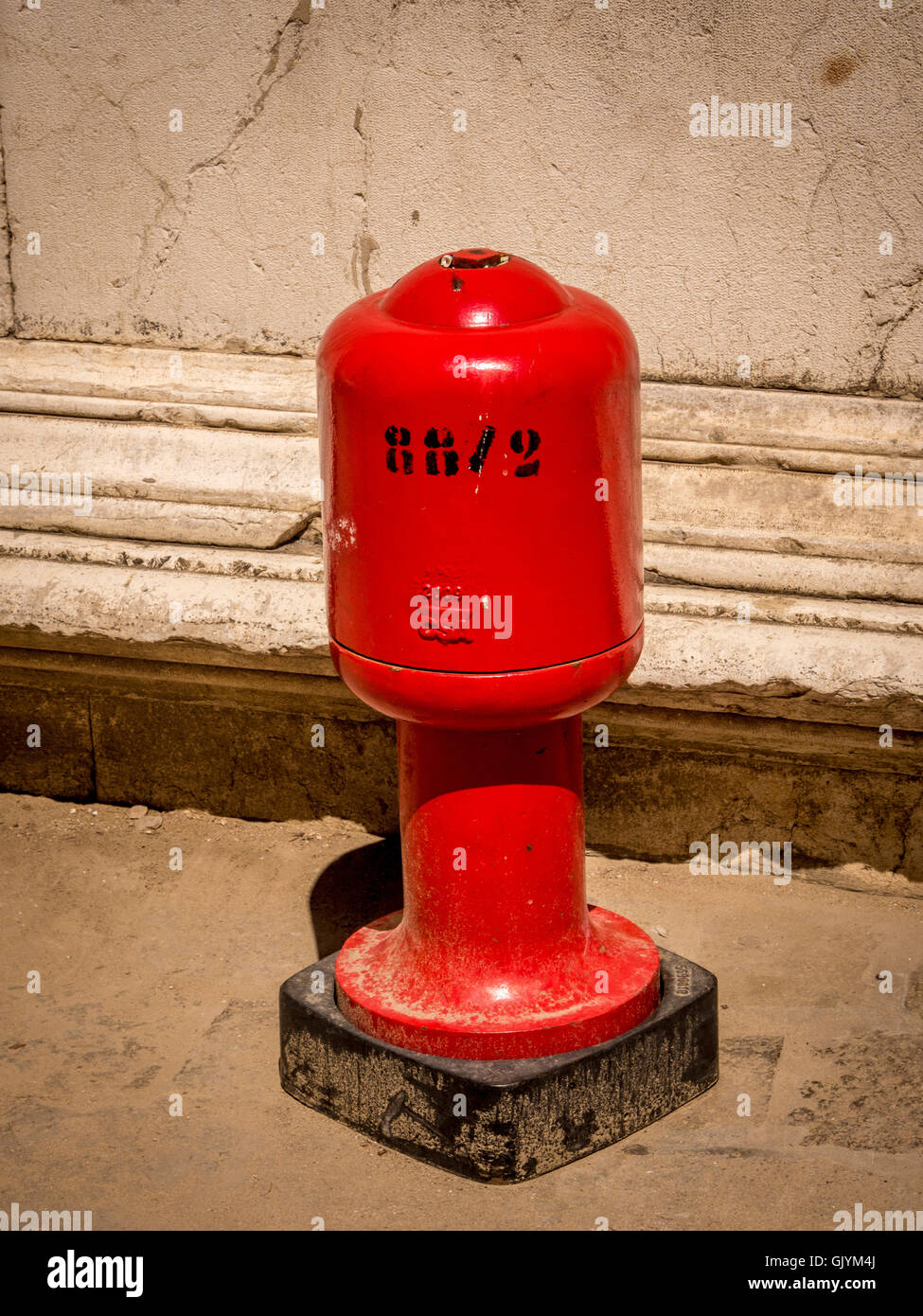 Hydranten in Campo in Venedig, Italien Stockfoto
