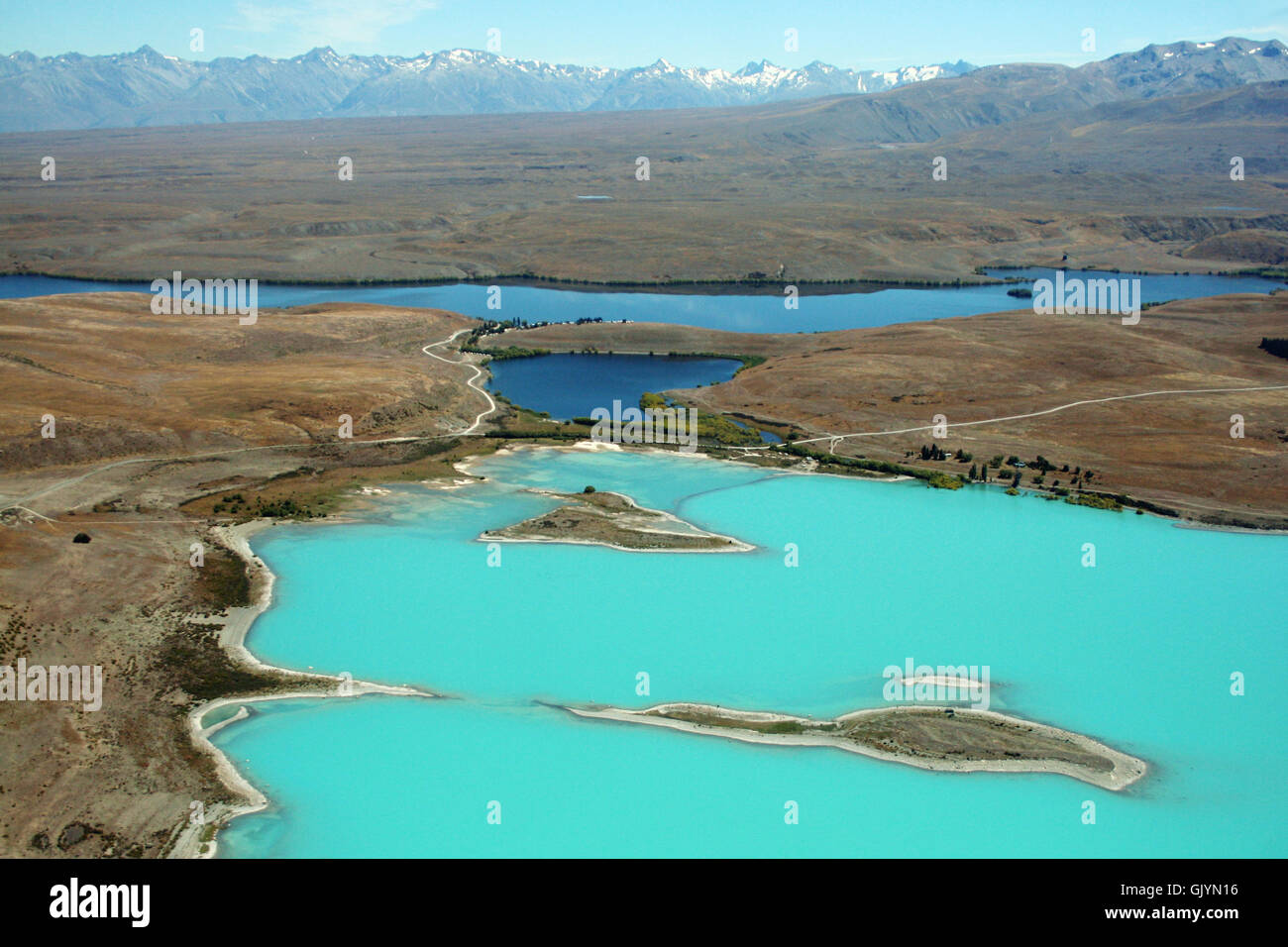 Lake Tekapo-Neuseeland Stockfoto