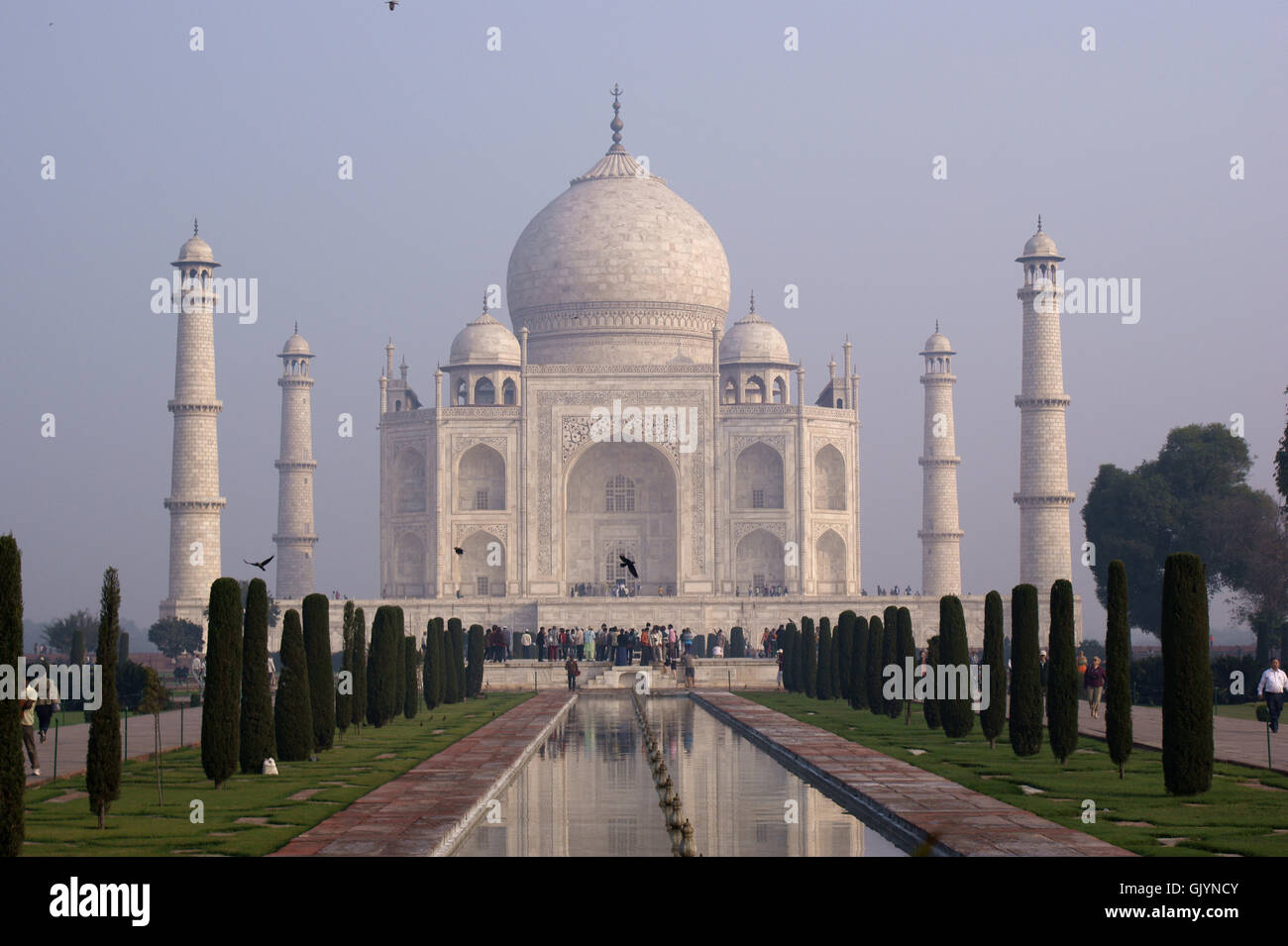 Taj Mahal - Wunder der Welt in Agra, Indien Stockfoto
