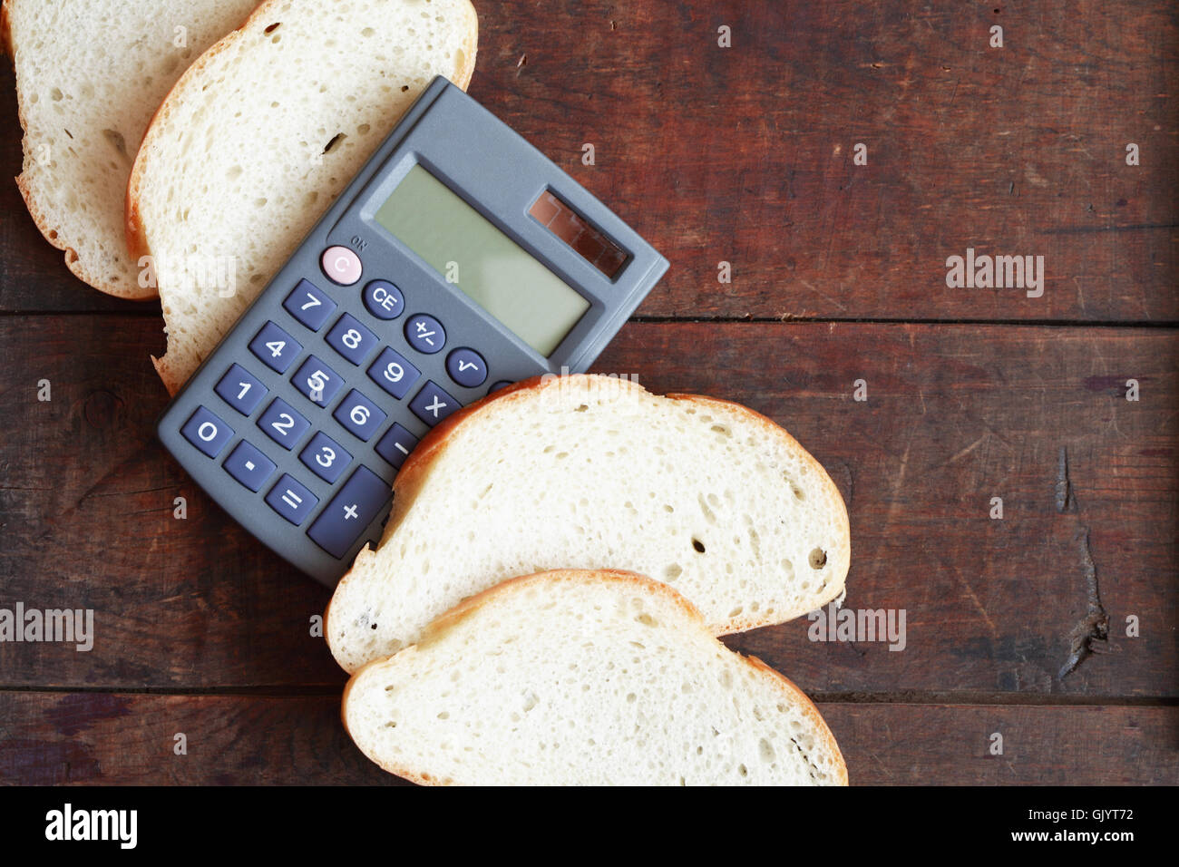Brot-Preis Stockfoto
