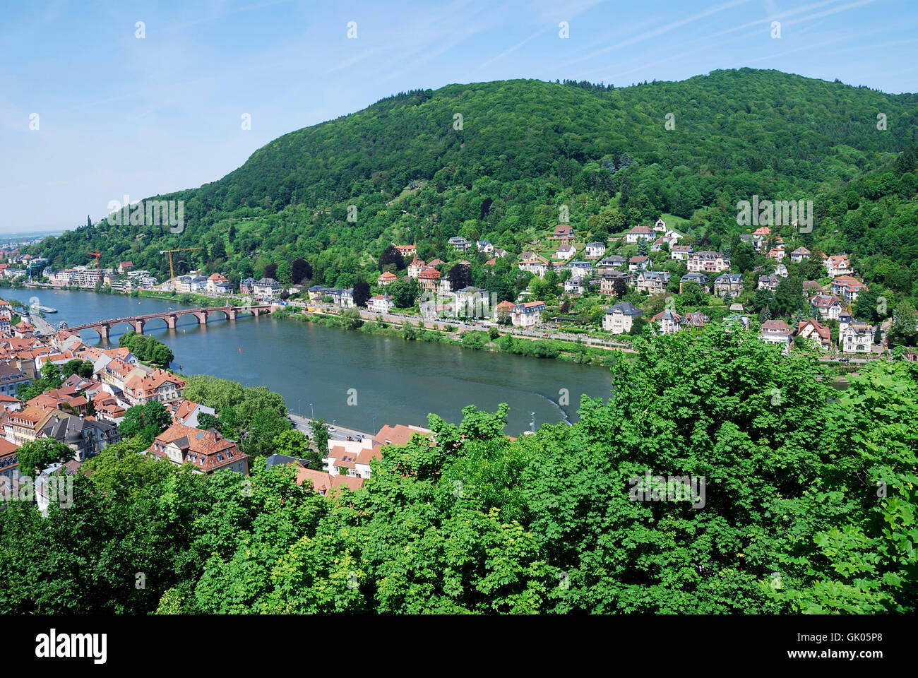 Hill Deutschland Bundesrepublik Deutschland Stockfoto