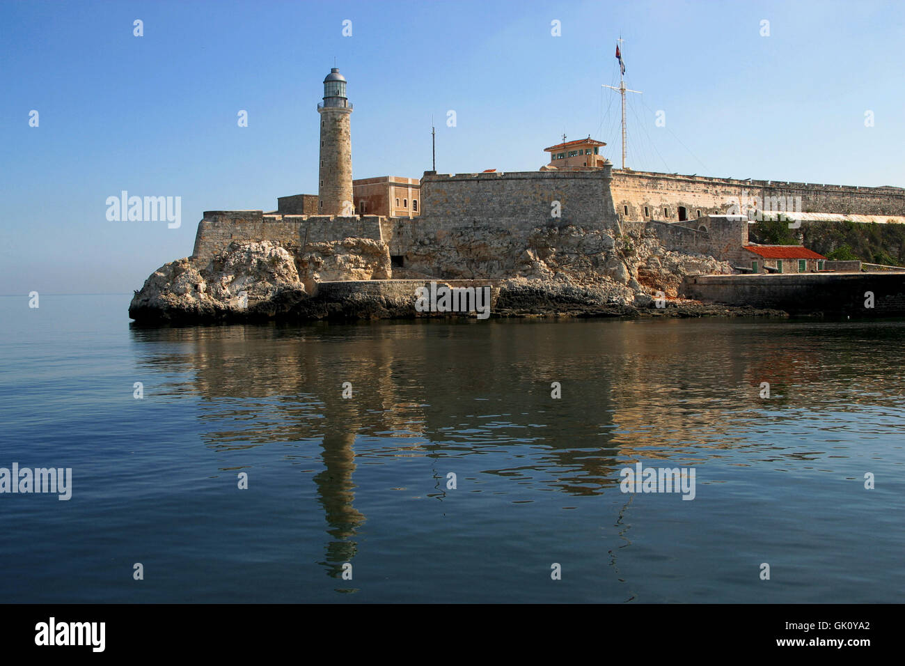 Hafen beherbergt Kuba Stockfoto