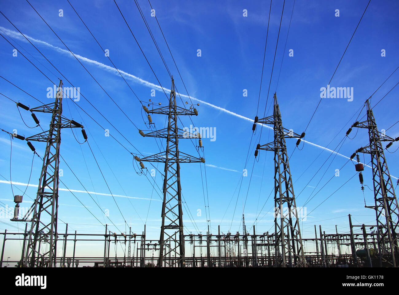 industrielle Energie Stockfoto