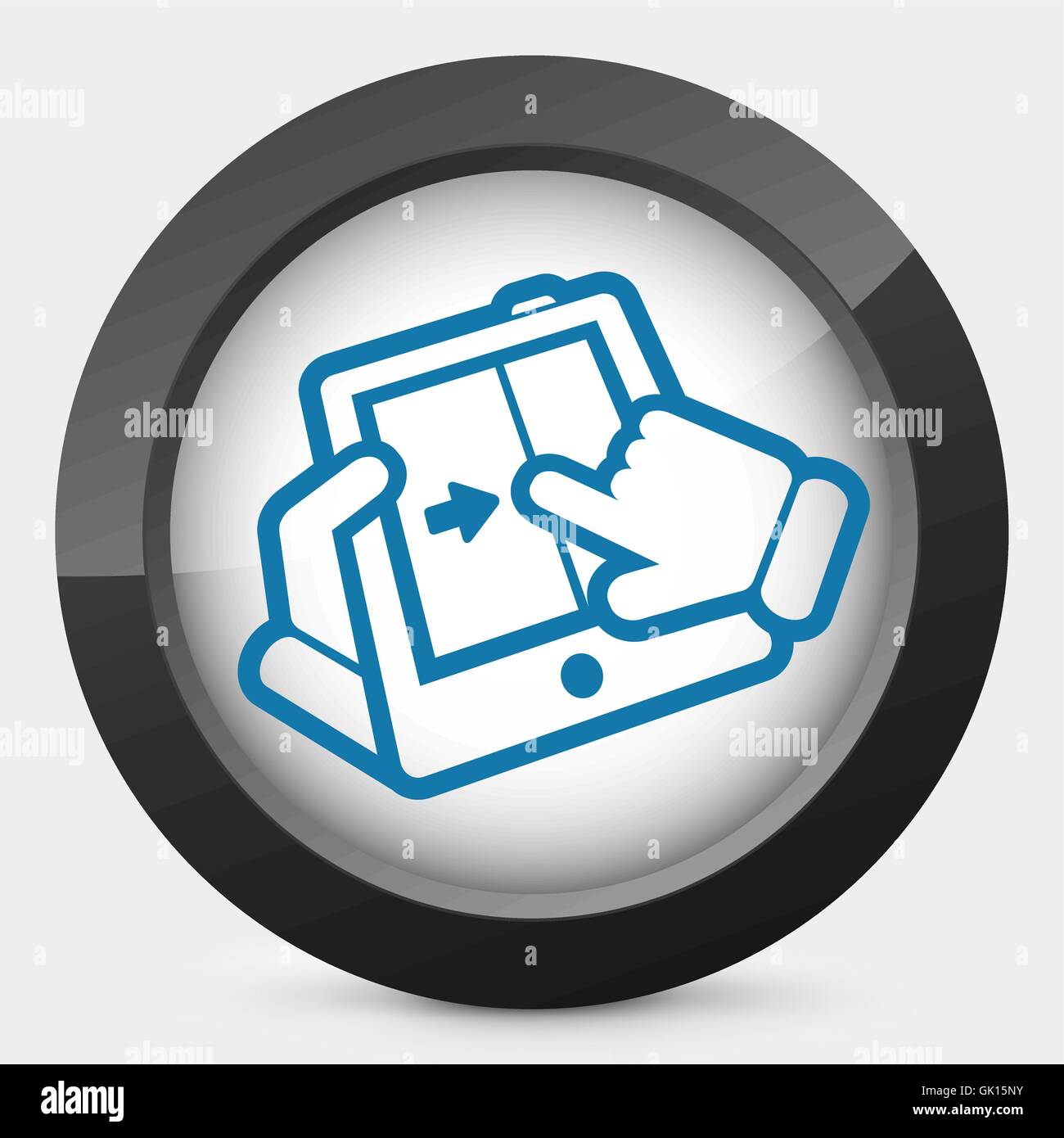 Folie touchscreen Stock Vektor