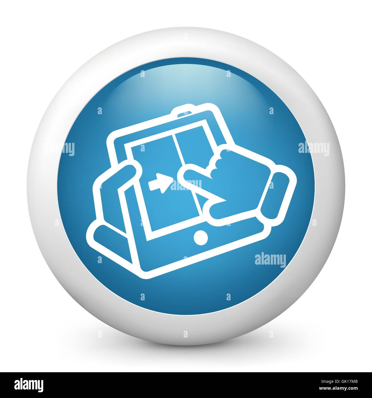 Folie touchscreen Stock Vektor