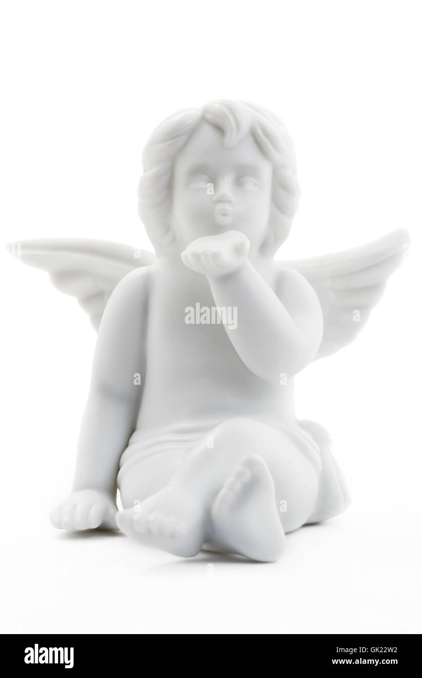 Weihnachten Engelsfigur sendet handkuss Stockfoto, Bild: 114986846 - Alamy