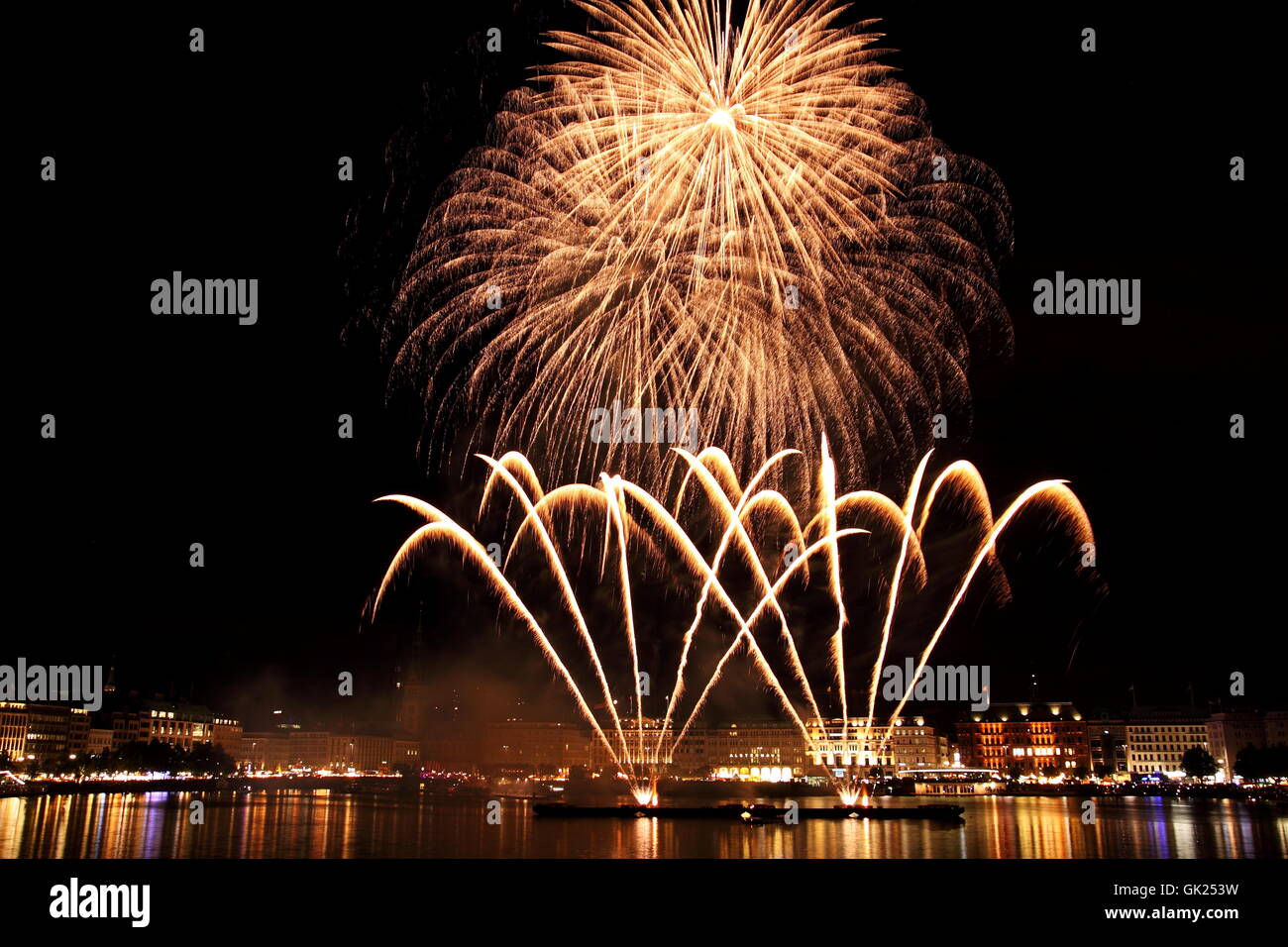 Folk Festival Hamburg silvester Stockfoto