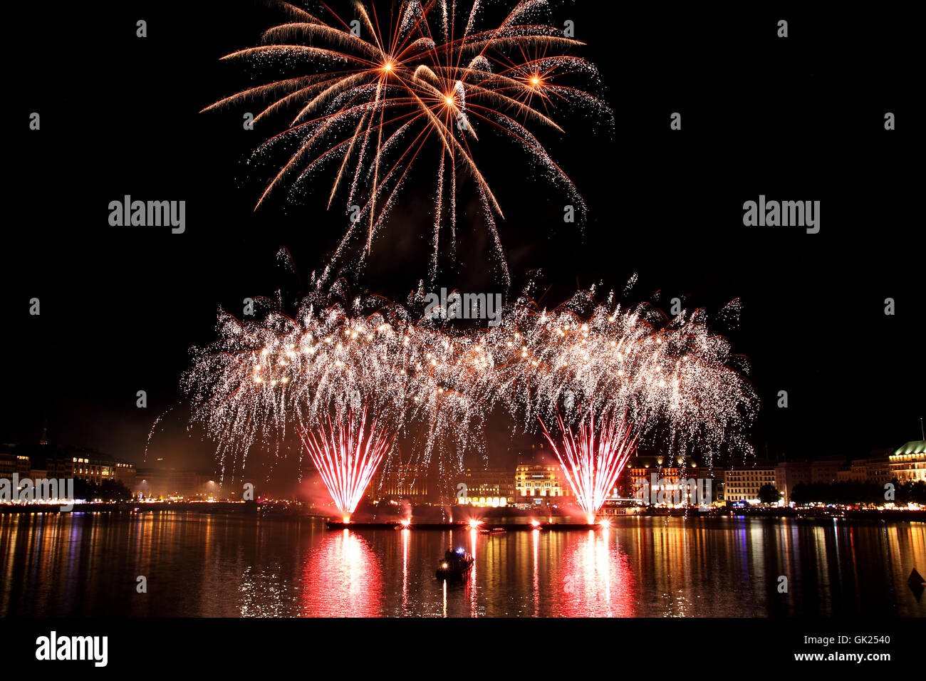 Folk Festival Hamburg silvester Stockfoto