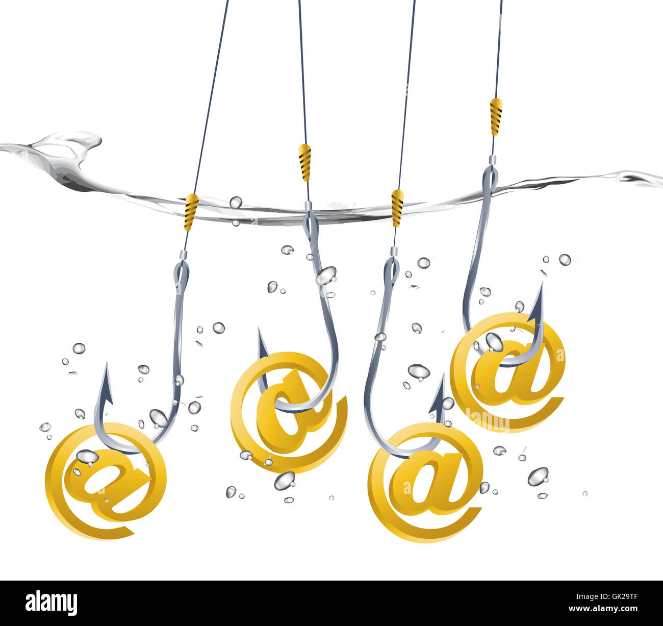 Abbildung Symbol "Nachricht" Stockfoto