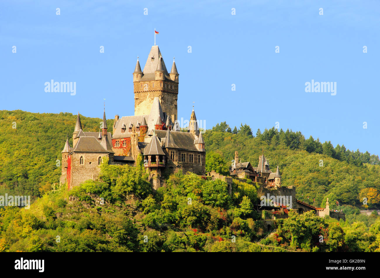 Mosel Deutschland Bundesrepublik Deutschland Stockfoto