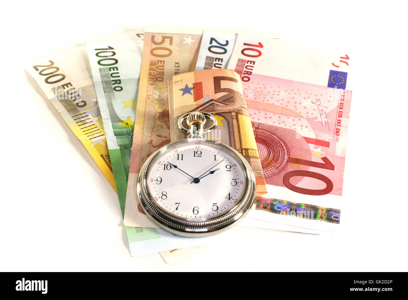 Interesse Kapitalmarkt Termineinlage Stockfoto