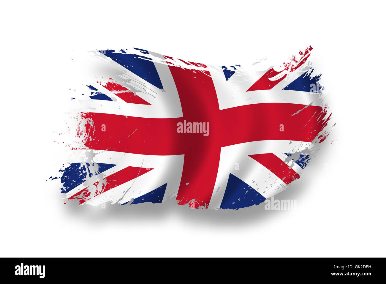 England Flagge nationale Stockfoto