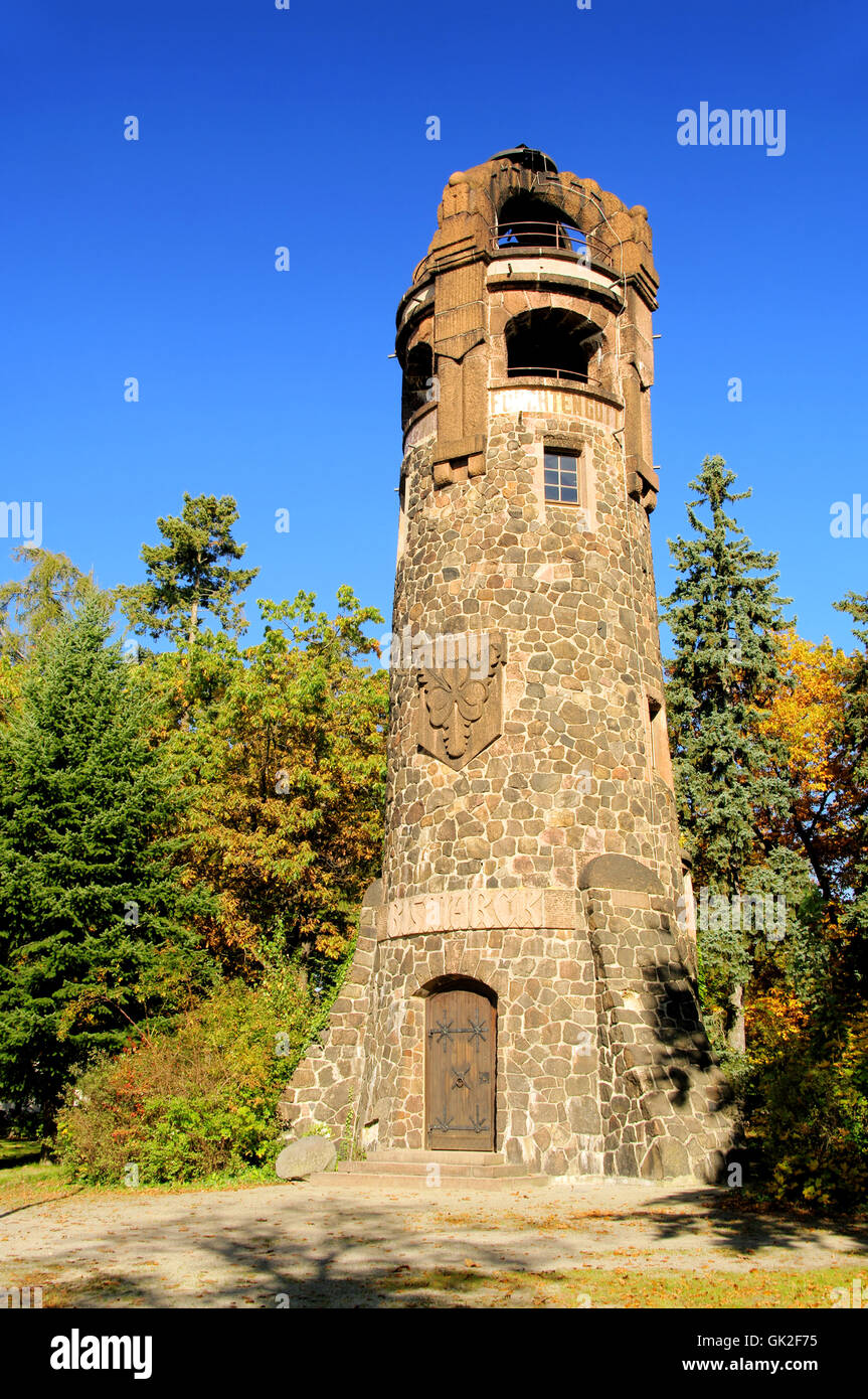 Turm der deutschen Bundesrepublik Deutschland Stockfoto