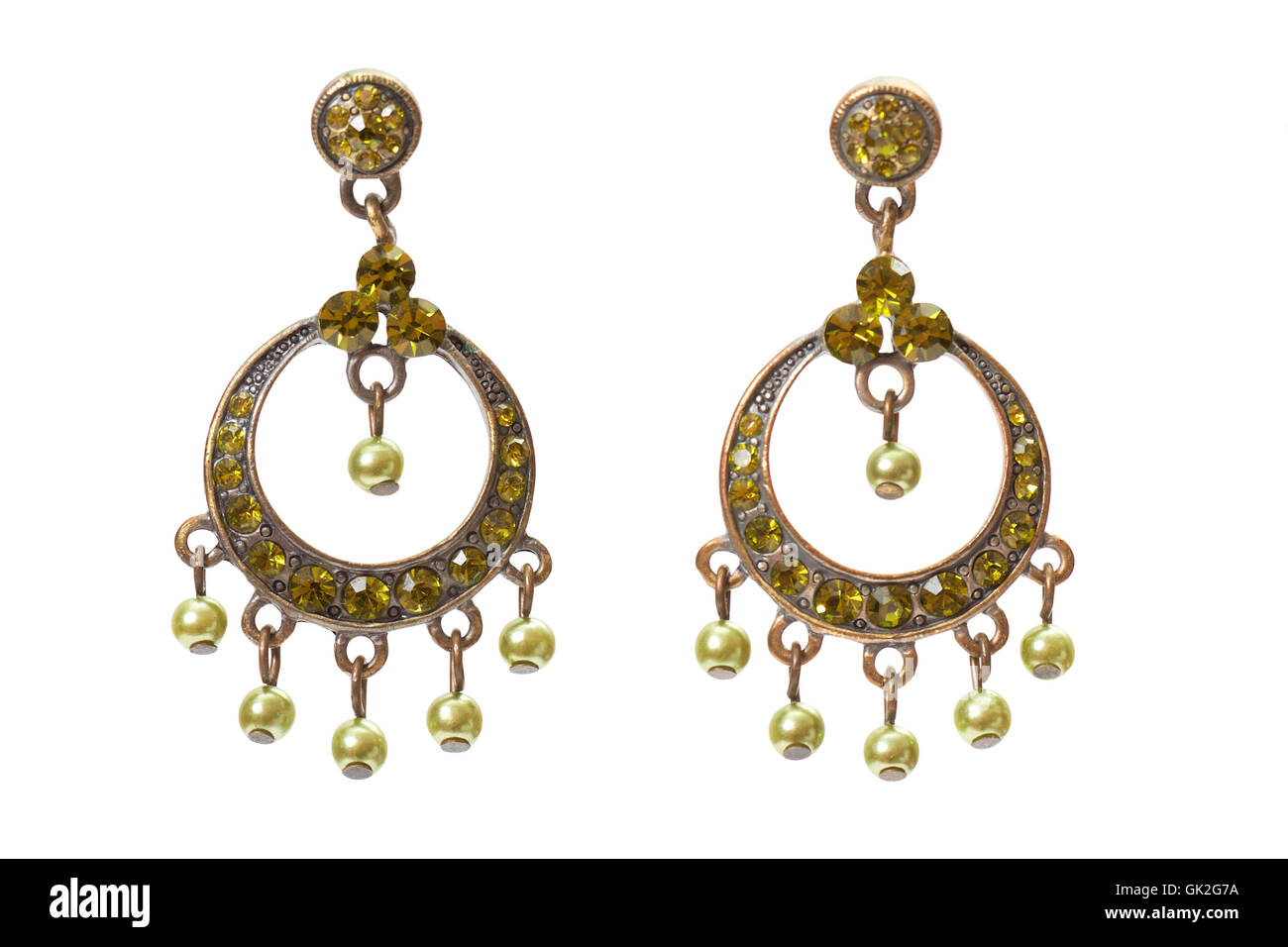 isolierte Zubehör Zubehör Stockfoto