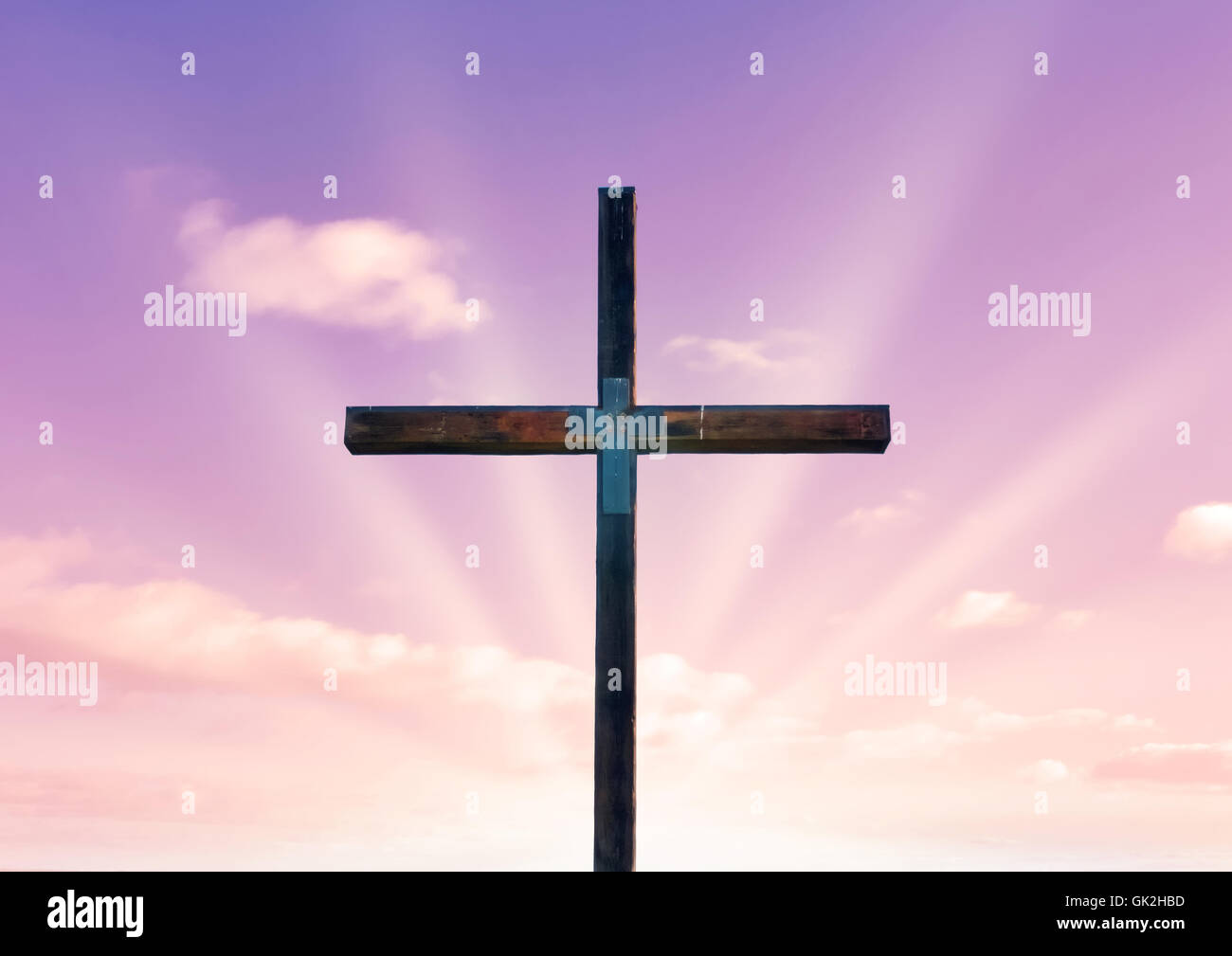 Religion religiöse Kreuz Stockfoto